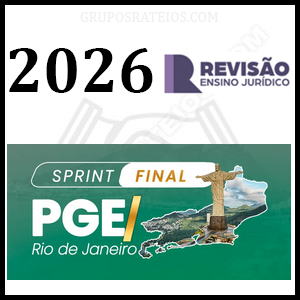 Sprint Final PGE/RJ [2026] Rateio Revisão Ensino Jurídico