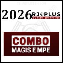 Combo Magistratura e MPE com 13 disciplinas [2026] Rateio RJ Plus