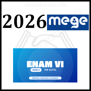 ENAM VI Pré-Edital [2026.2] Rateio Mege