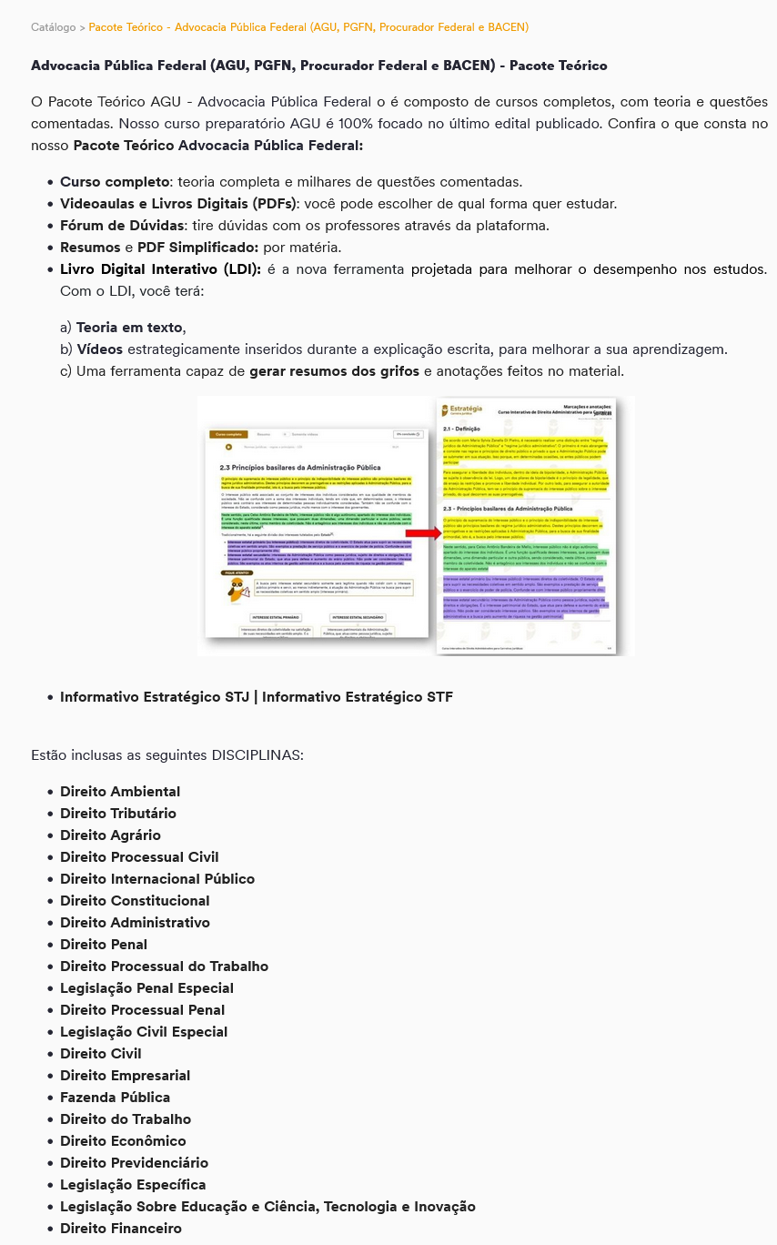 Informações AGU 2026 Pré-Edital [Procurador do Bacen] Rateio Estratégia Concursos