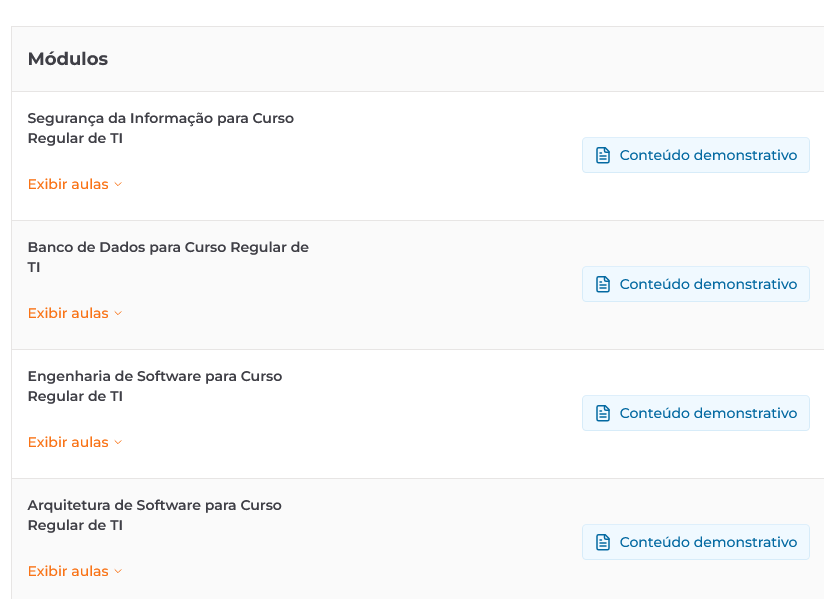 Informações Curso Regular de Tecnologia da Informação [2026] Direção Concursos