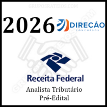 Pacote Completo para Analista Tributário da Receita Federal Pré-Edital [2026] Rateio Direção Concursos