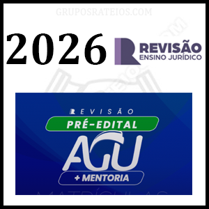 Sprint Final AGU Pré-Edital + Mentoria [2026] Rateio Revisão Ensino Jurídico