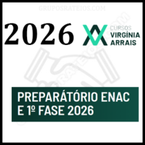 Preparatório ENAC e 1ª Fase de Cartórios [2026] Rateio Virgínia Arrais